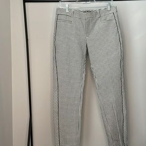 Banana republic checkered Sloan pant